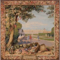 Gobelín Tapisserie Versailles carree